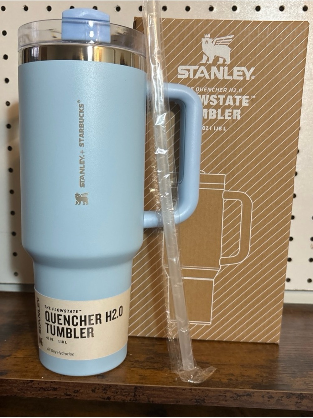 Stanley × Starbucks Spring Blue 2024 Quencher